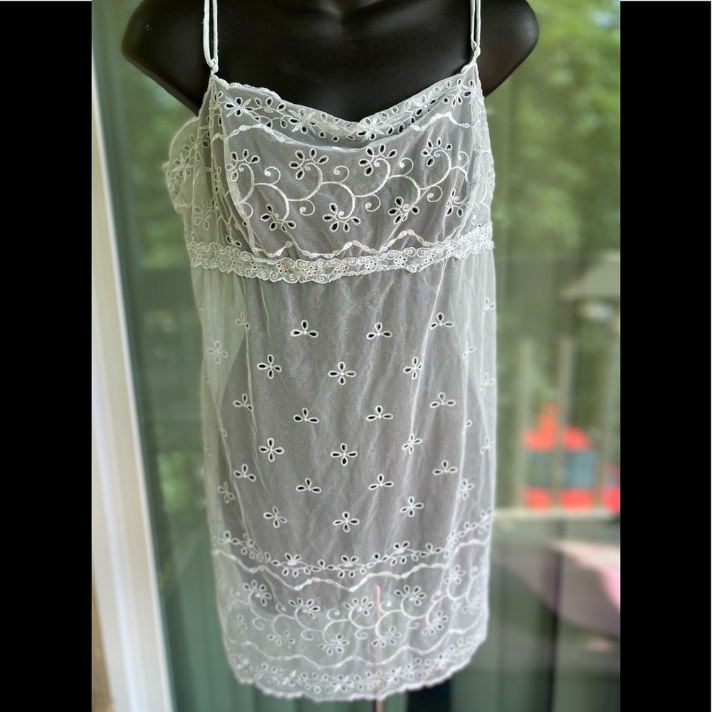 Light blue lace dress